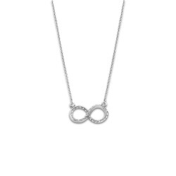 Collar Lotus Silver Trendy LP1859-1/2 | 39,00 € | Joyería Flores