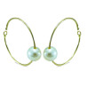 Aros Oro de ley con Perla Cultivada 3927 | 178,90 € | Joyería Flores