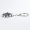 Llavero Botón Charro Plata de Ley 011S | 41,13 € | Joyería Flores