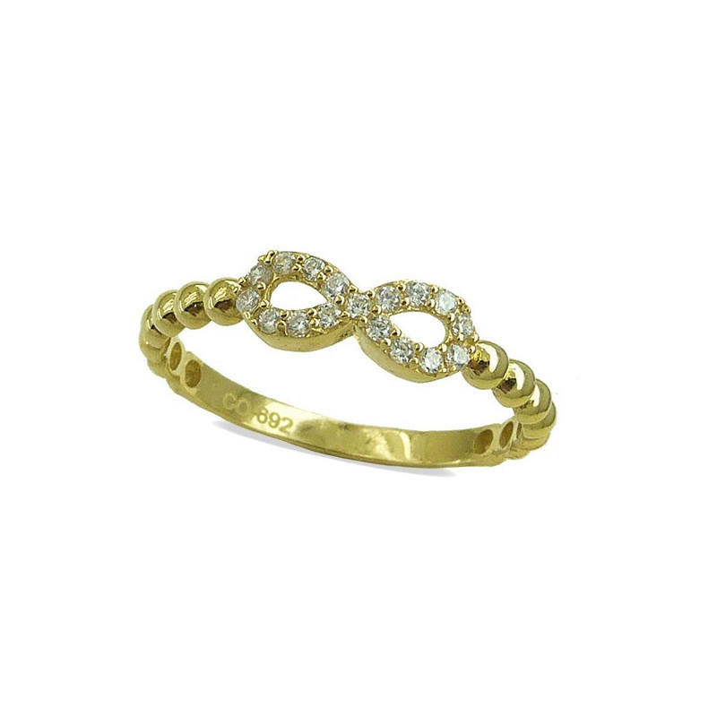 Sortija 750 Group Infinito Oro de Ley Mujer 4742 | 256,90 € | Joyería Flores