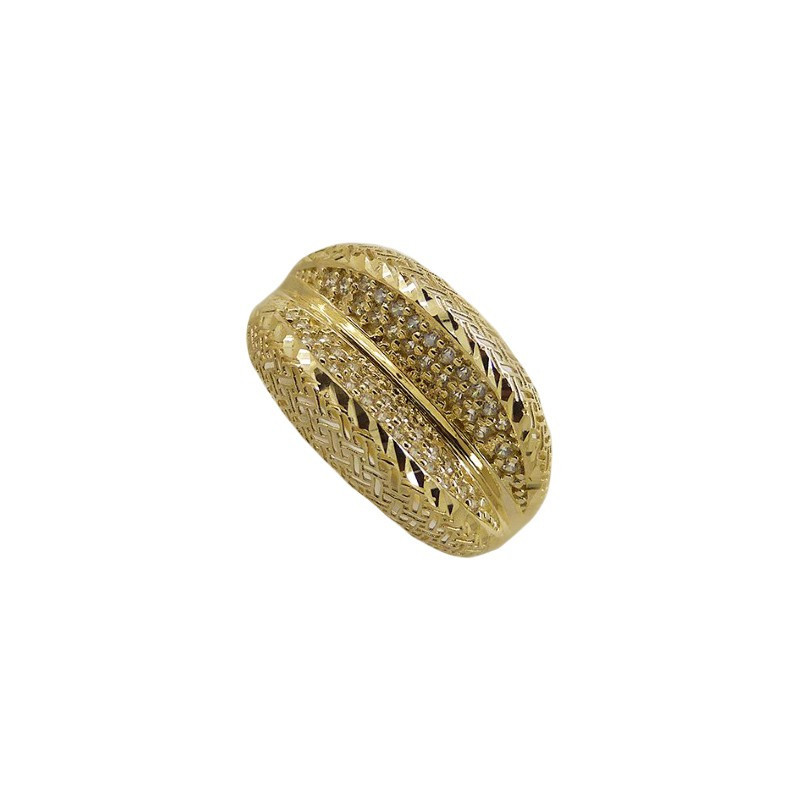 Sortija 750 Group Oro de Ley Circonitas Mujer 4773 | 464,90 € | Joyería Flores