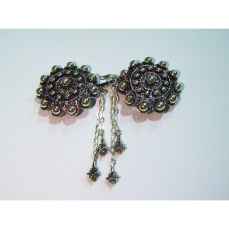 Charro Broche de botón charro en plata 012/S 012/S BotonCharro Charro Broche de botón charro en plata 012/S 012/S BotonCharro
