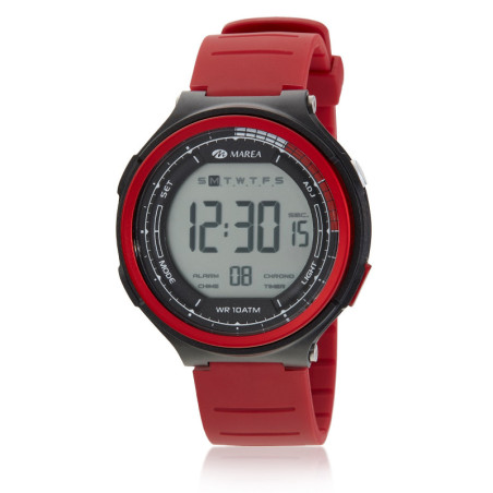 Marea Reloj Marea para hombre con correa negra/roja B44101/4 B44101/1 Marea Marea Reloj Marea para hombre con correa negra/roja B44101/4 B44101/1 Marea