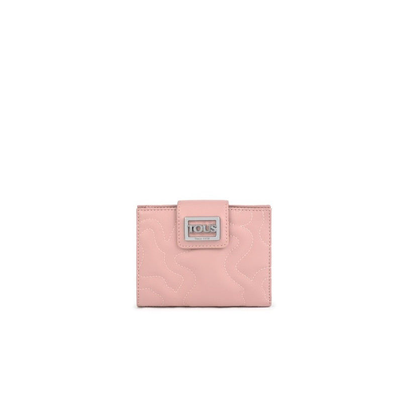 Billetera Tous mediana Kaos Dream rosa 195900454 | 79,00 € | Joyería Flores Billetera Tous mediana Kaos Dream rosa 195900454 | 79,00 € | Joyería Flores