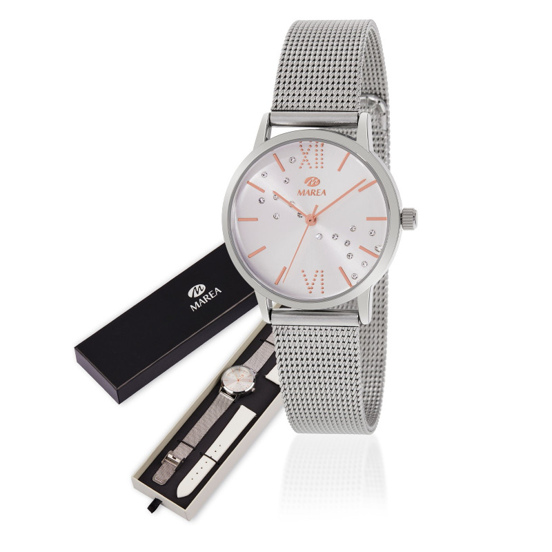 Reloj Marea Mujer + Correa Extra B41278/1 | 39,90 € | Joyería Flores Reloj Marea Mujer + Correa Extra B41278/1 | 39,90 € | Joyería Flores