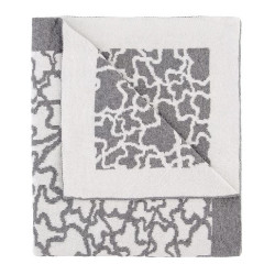 Manta Tous Kaos reversible Blanca y Gris 395821864 | 59,00 € | Joyería Flores