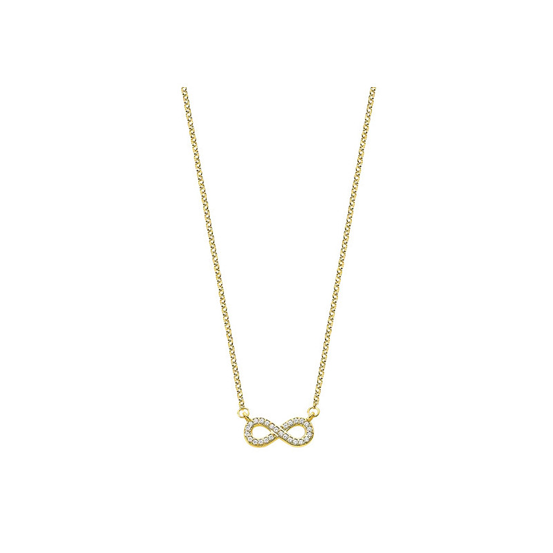 Collar Lotus Silver Trendy LP1859-1/2 | 39,00 € | Joyería Flores