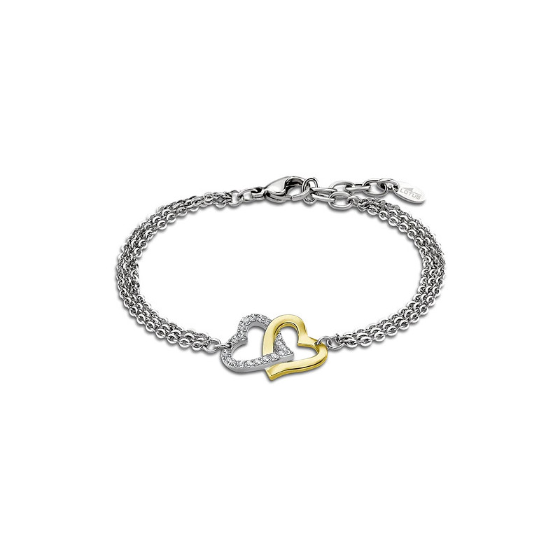 Pulsera Corazones Lotus Style Mujer LS2117-2/1 | 34,00 € | Joyería Flores