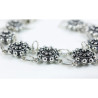 Pulsera Botón Charro en Plata de ley 006D-P8D | 78,13 € | Joyería Flores