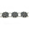 Pulsera Botón Charro en Plata de Ley 010N-P6D | 124,87 € | Joyería Flores
