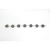 Pulsera Botón Charro Plata de Ley 008N-P7S | 56,88 € | Joyería Flores