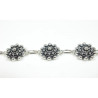 Pulsera Botón Charro Plata de Ley 008N-P7S | 56,88 € | Joyería Flores