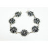 Pulsera Botón Charro Plata de Ley 008N-P7S | 56,88 € | Joyería Flores