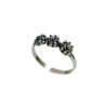 Sortija Triple Botón Charro Plata de ley BC521/0 | 9,88 € | Joyería Flores