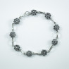 Pulsera Botón Charro Plata de Ley 002/P9S | 36,88 € | Joyería Flores