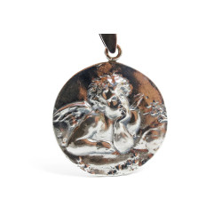 Colgante Angelote en plata 9086 | 59,90 € | Joyería Flores