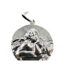 Colgante Angelote en plata 9086 | 59,90 € | Joyería Flores