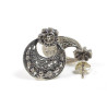 Pendientes Filigrana Botón Charro Plata F96 | 18,13 € | Joyería Flores