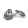 Pendientes Filigrana Botón Charro Plata F96 | 18,13 € | Joyería Flores