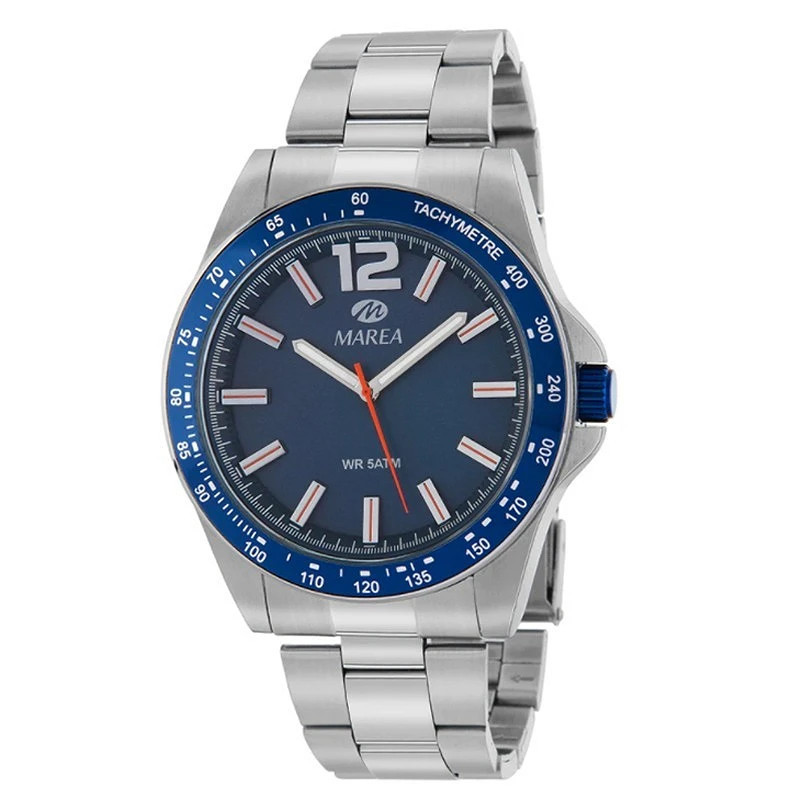 Reloj Marea Hombre Azul y Rojo Analógico B35345/4 | 39,90 € | Joyería Flores