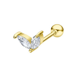 Piercing Lotus Silver Mujer Dorado LP3374-9/2 | 19,00 € | Joyería Flores