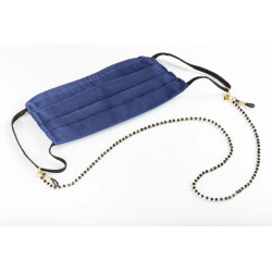 Collar Luxenter ISNA SGNX152C0100 Dorado y Negro | 14,90 € | Joyería Flores
