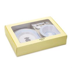 Vajilla bebé Tous Baby Feeding Celeste 595820230 | 42,00 € | Joyería Flores
