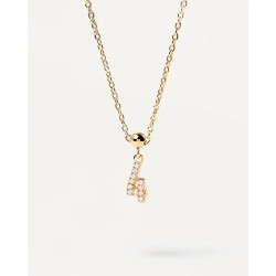 Charm PDPaola Número 4 mujer CH01-006-U | 35,00 € | Joyería Flores