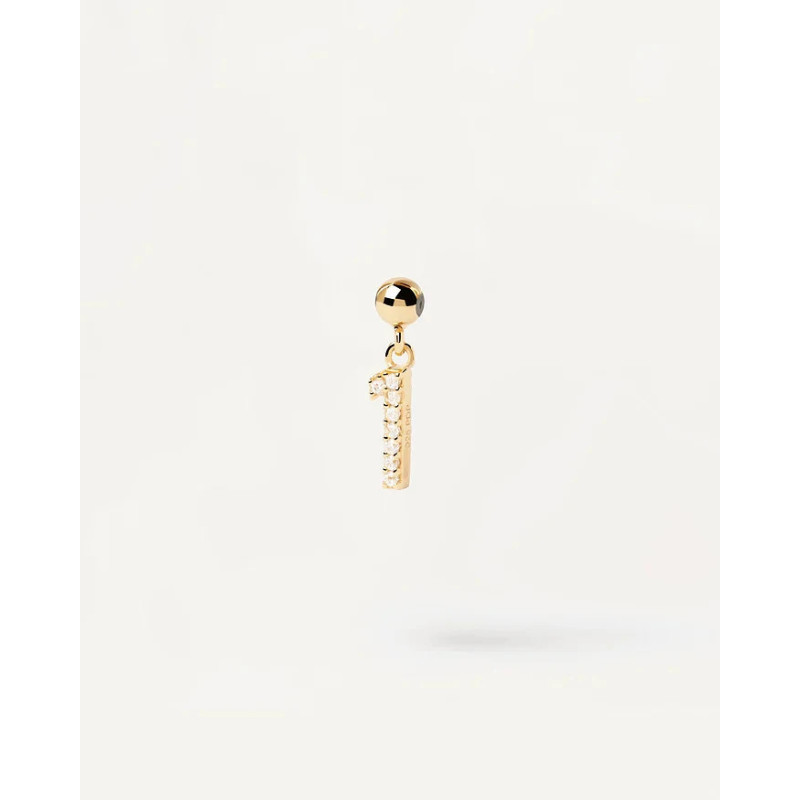 Charm PDPaola Número 1 mujer CH01-009-U | 35,00 € | Joyería Flores Charm PDPaola Número 1 mujer CH01-009-U | 35,00 € | Joyería Flores