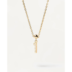 Charm PDPaola Número 1 mujer CH01-009-U | 35,00 € | Joyería Flores