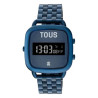 Reloj Tous Digital D-Logo Acero IP Azul 200351023 | 179,00 € | Joyería Flores