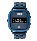 Tous Reloj Tous Digital D-Logo Brazalete Acero IP Azul 200351023 200351023 Tous