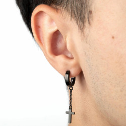 Pendientes Cruz Lotus Style Hombre LS2173-4/2 | 19,00 € | Joyería Flores