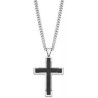 Collar Cruz Lotus Style Hombre LS2256-1/2 | 34,00 € | Joyería Flores