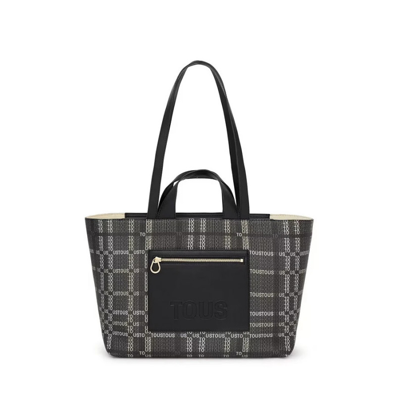 Capazo mediano negro TOUS Cecilia 395901010 | 169,00 € | Joyería Flores
