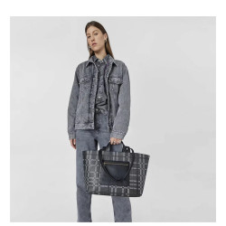 Capazo mediano negro TOUS Cecilia 395901010 | 169,00 € | Joyería Flores