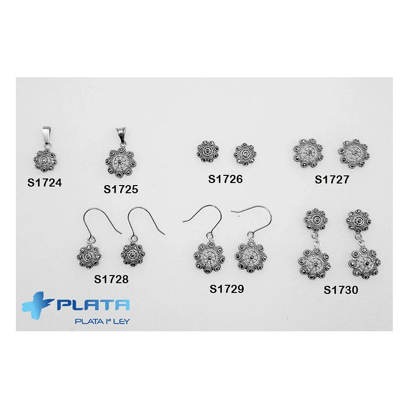 Colgante Botón Charro Marquesitas Plata S1725 | 13,62 € | Joyería Flores Colgante Botón Charro Marquesitas Plata S1725 | 13,62 € | Joyería Flores