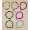 Pulsera Botón Charro Azules Elástica S1112-A | 12,44 € | Joyería Flores