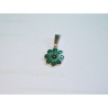 Colgante Botón Charro Esmalte Turquesa S1670-T | 11,19 € | Joyería Flores