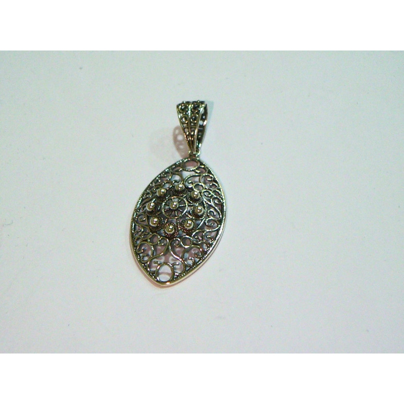 Colgante Botón Charro Oval Plata de Ley S1452 | 27,44 € | Joyería Flores Colgante Botón Charro Oval Plata de Ley S1452 | 27,44 € | Joyería Flores