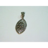 Colgante Botón Charro Oval Plata de Ley S1452 | 27,44 € | Joyería Flores