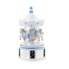 Carrusel Musical Caballitos Estrellas Azul 21089C | 59,50 € | Joyería Flores