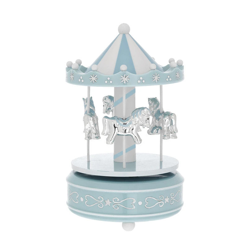 Carrusel Celeste Caballos Plateados B4200C | 34,90 € | Joyería Flores Carrusel Celeste Caballos Plateados B4200C | 34,90 € | Joyería Flores
