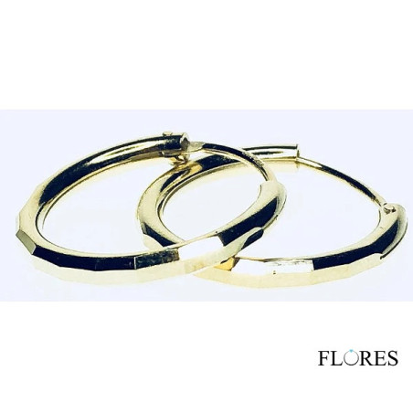 Pendientes Aros Plata Dorados Tallados 55mm 2140083/55 2140083/55 Di Plata Pendientes Aros Plata Dorados Tallados 55mm 2140083/55 2140083/55 Di Plata