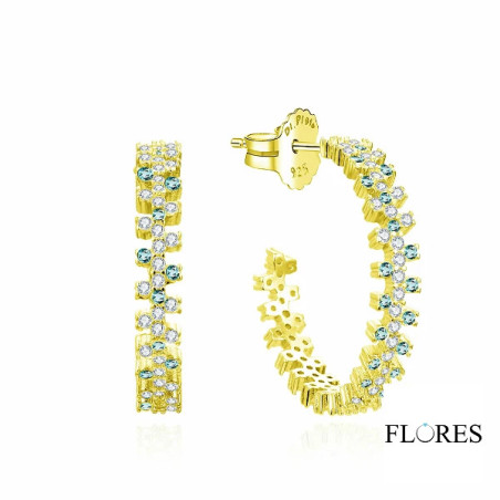 Pendientes Aros Plata Dorados Circonitas 2140593/Y 2140593/Y Di Plata Pendientes Aros Plata Dorados Circonitas 2140593/Y 2140593/Y Di Plata