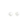 Pendientes Oro blanco Corazón 5mm Mocosa 6100528 | 73,50 € | Joyería Flores