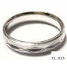 Alianza Plata 4mm Tallada 2260019/22 | 16,00 € | Joyería Flores