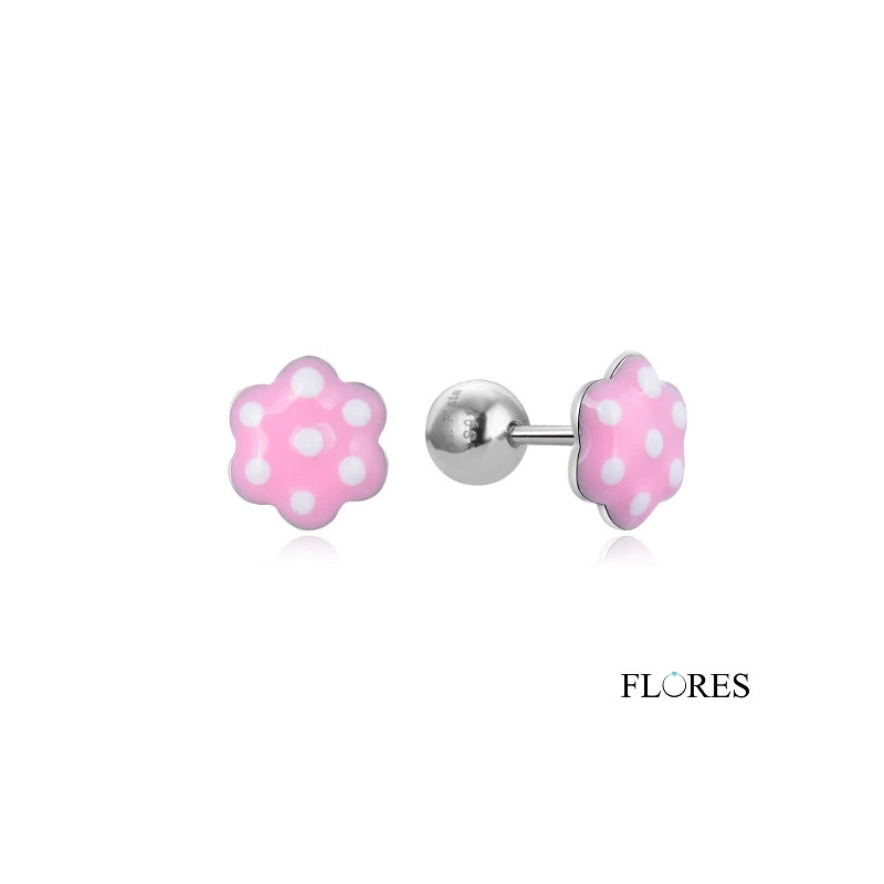 Pendientes Plata Infantiles 2300045/3 | 18,00 € | Joyería Flores