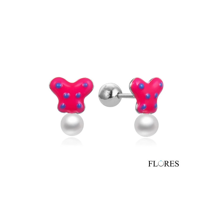 Pendientes Plata Infantiles 2300151/3 | 18,00 € | Joyería Flores