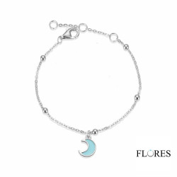 Pulsera Plata Infantil Luna 2310020/B | 17,00 € | Joyería Flores